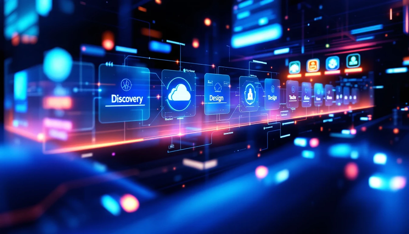 Web development process from planning to deployment